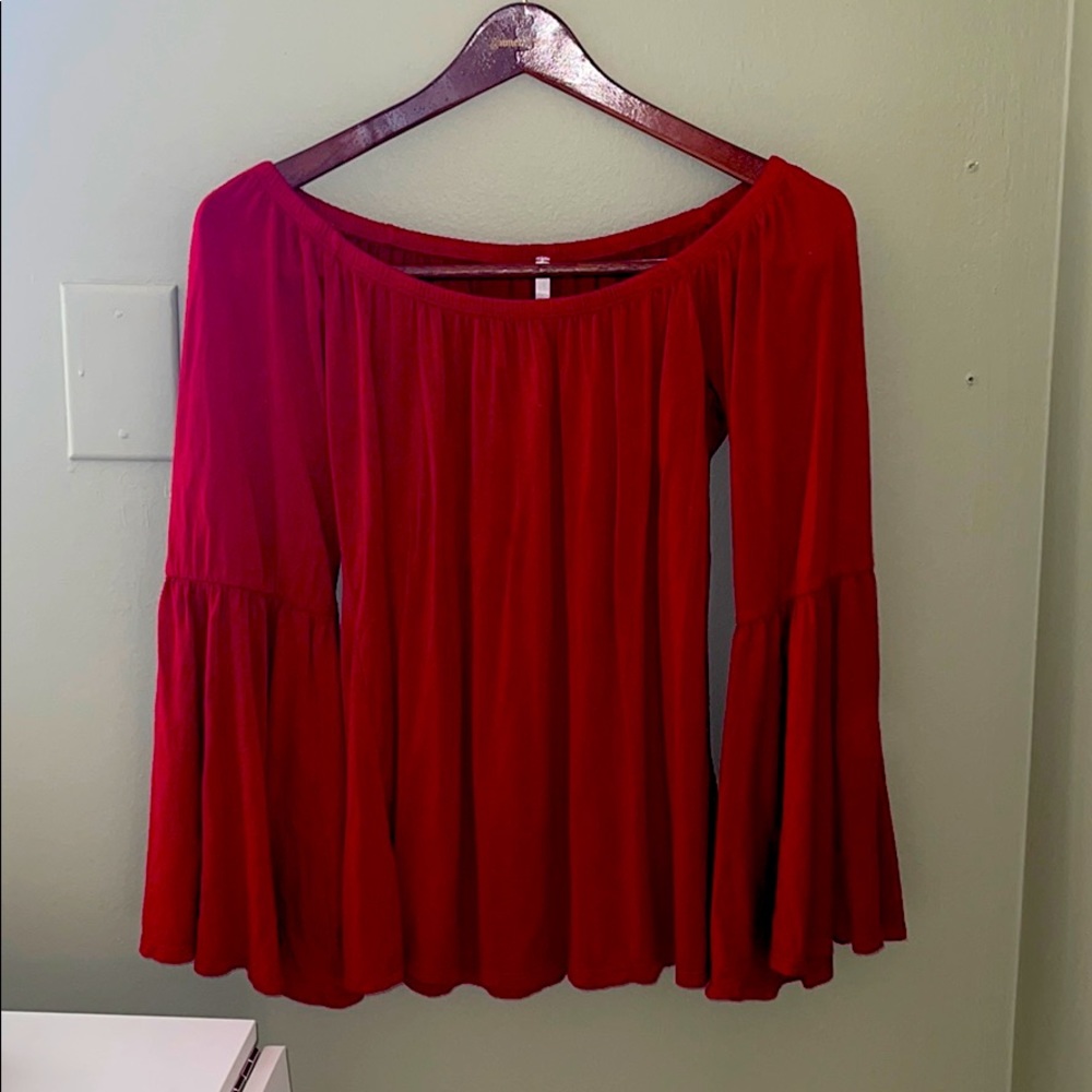 Off the shoulder top